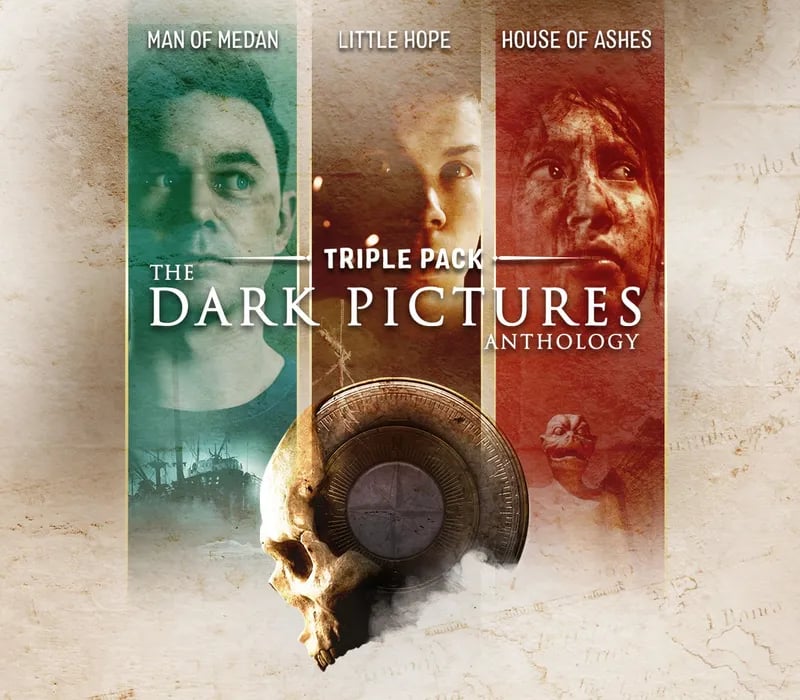 Okładka gry THE DARK PICTURES TRIPLE PACK Steam