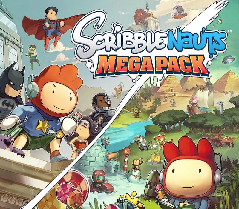 Okładka gry SCRIBBLENAUTS MEGA PACK Xbox One & Series X/S