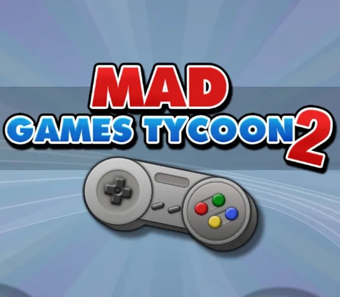 Okładka gry Mad Games Tycoon 2