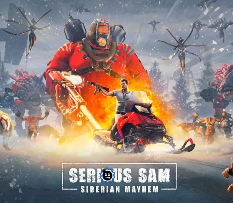 Okładka gry Serious Sam: Siberian Mayhem STEAM KLUCZ