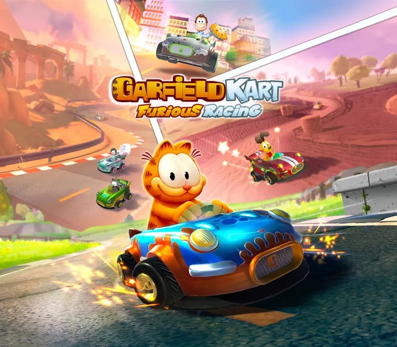 Okładka gry GARFIELD KART: FURIOUS RACING Xbox One & Series X/S