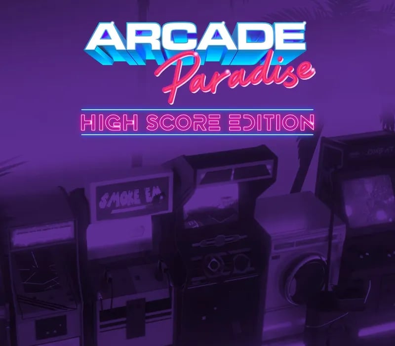 Okładka gry ARCADE PARADISE HIGH SCORE EDITION Xbox One & Series X/S