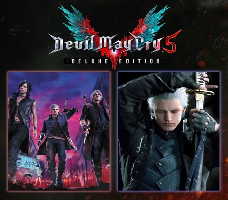 Okładka gry DEVIL MAY CRY 5 + VERGIL BUNDLE Xbox One & Series X/S