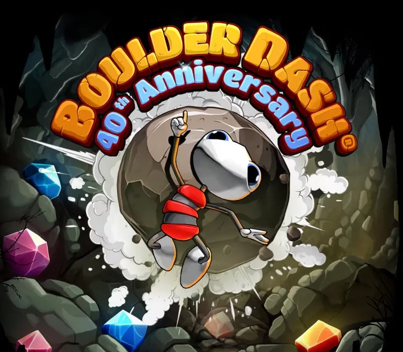 Okładka gry BOULDER DASH 40TH ANNIVERSARY Xbox One & Series X/S