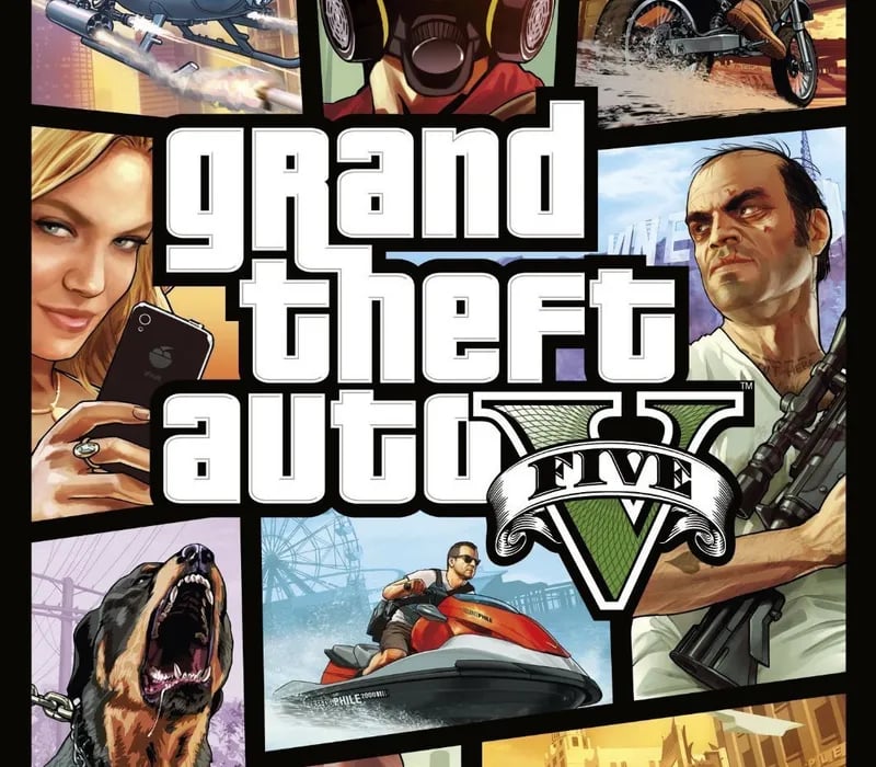 Okładka gry GRAND THEFT AUTO V BUNDLE Xbox One & Series X/S