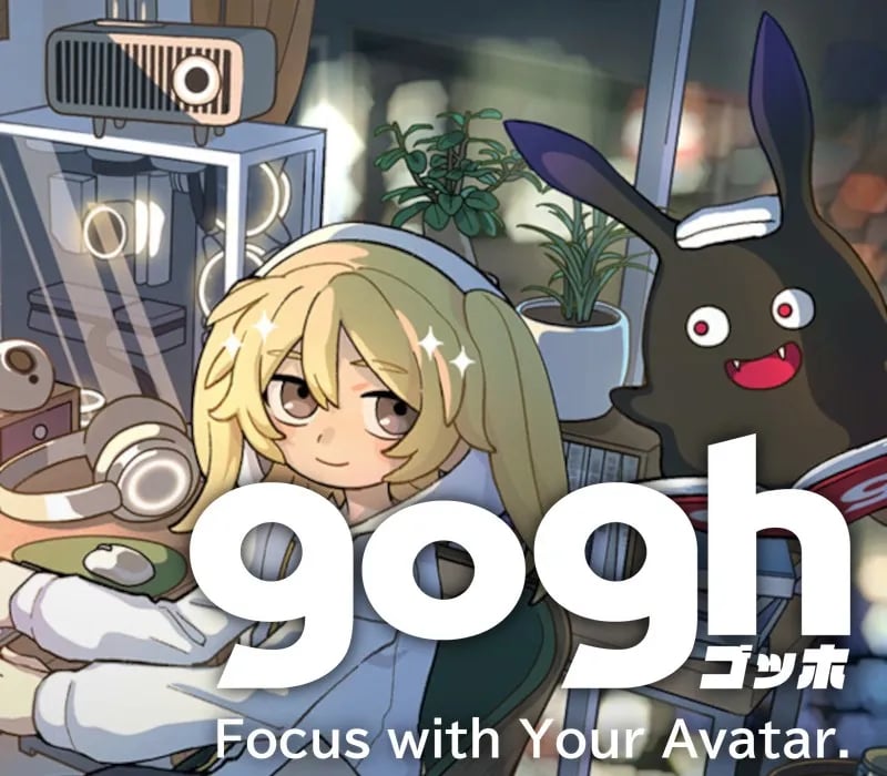 Okładka gry gogh: Focus with Your Avatar STEAM KLUCZ
