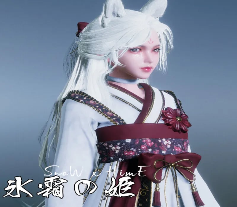 Okładka gry Snow x Hime STEAM KLUCZ