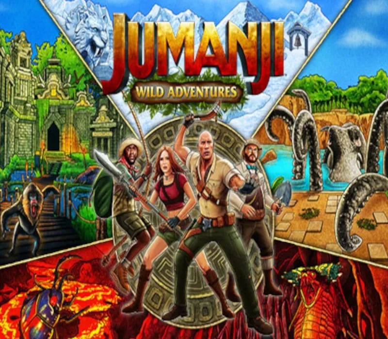 Okładka gry JUMANJI WILD ADVENTURES JUMANJI DZIKIE PRZYGODY Steam