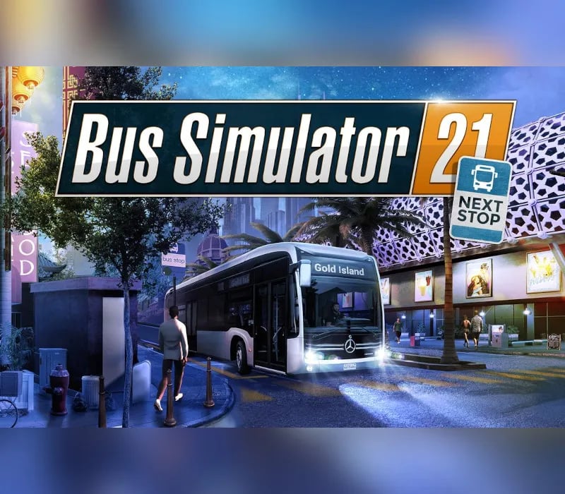 Okładka gry BUS SIMULATOR 21 NEXT STOP Xbox One & Series X/S