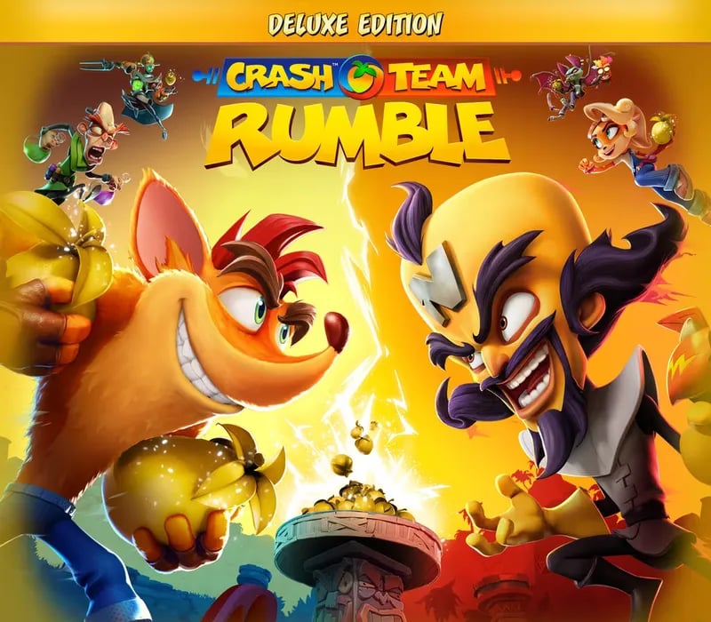 Okładka gry CRASH TEAM RUMBLE DELUXE EDITION Xbox One & Series X/S
