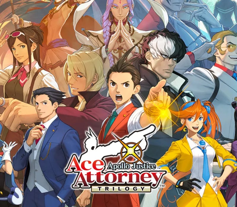 Okładka gry Apollo Justice: Ace Attorney Trilogy