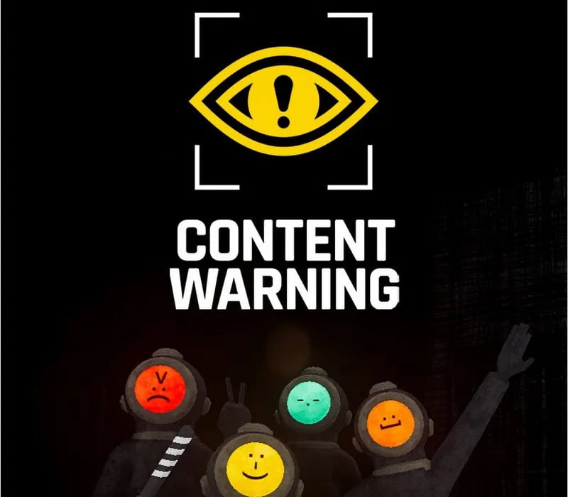 Okładka gry Content Warning STEAM KLUCZ