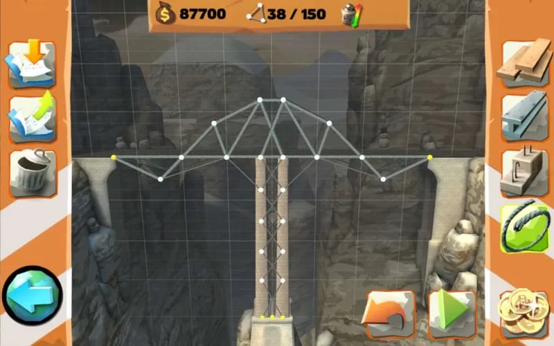 Okładka gry BRIDGE CONSTRUCTOR PLAYGROUND Steam