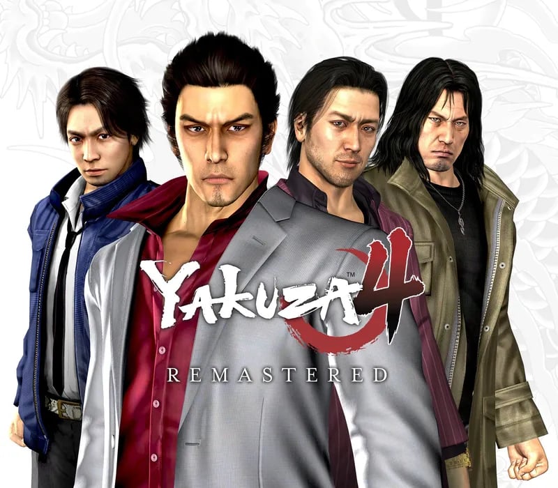 Okładka gry Yakuza 4 Remastered