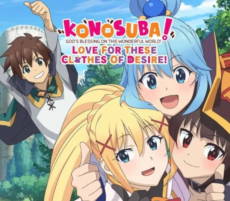 Okładka gry KONOSUBA - God's Blessing on this Wonderful World! Love For These Clothes Of Desire!
