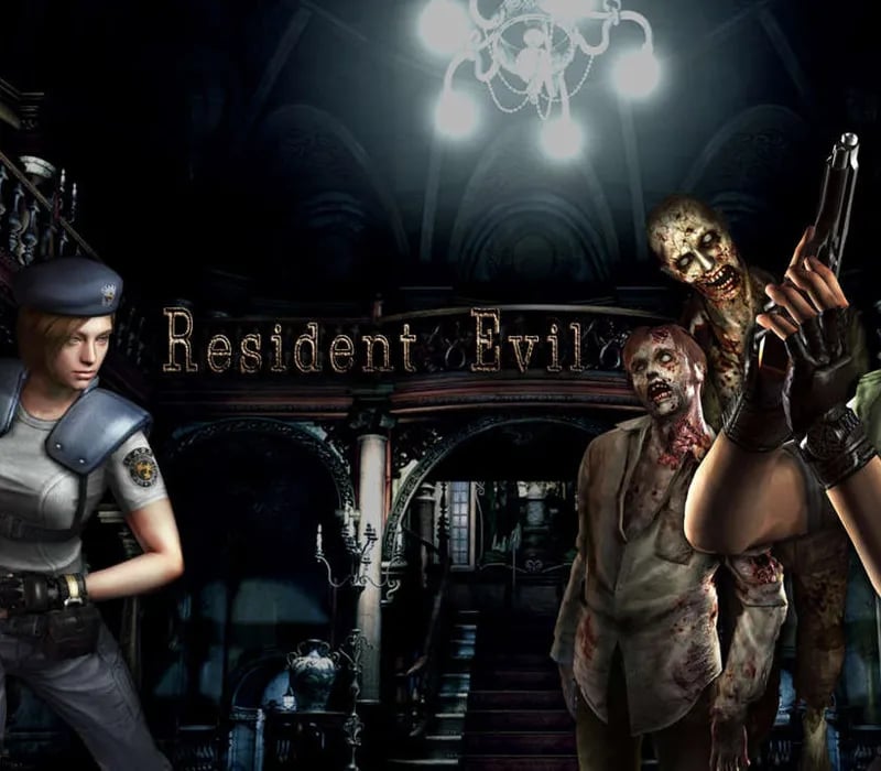 Okładka gry Resident Evil HD REMASTER STEAM KLUCZ