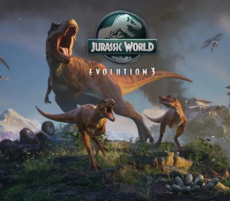 Okładka gry JURASSIC WORLD EVOLUTION 3 Xbox Series X/S