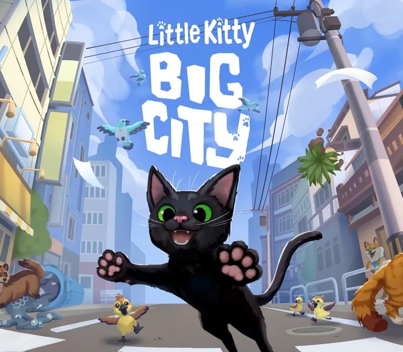 Okładka gry LITTLE KITTY, BIG CITY Xbox One & Series X/S