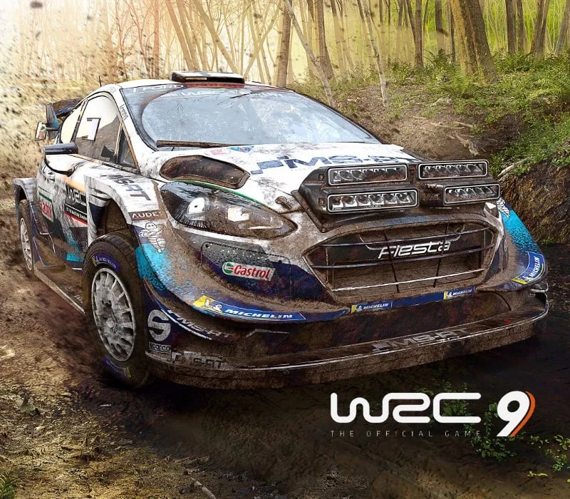 Okładka gry WRC 9 FIA WORLD RALLY CHAMPIONSHIP Xbox One & Series X/S