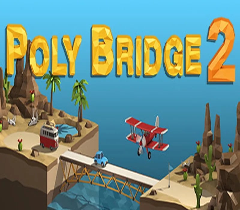 Okładka gry Poly Bridge 2 STEAM KLUCZ