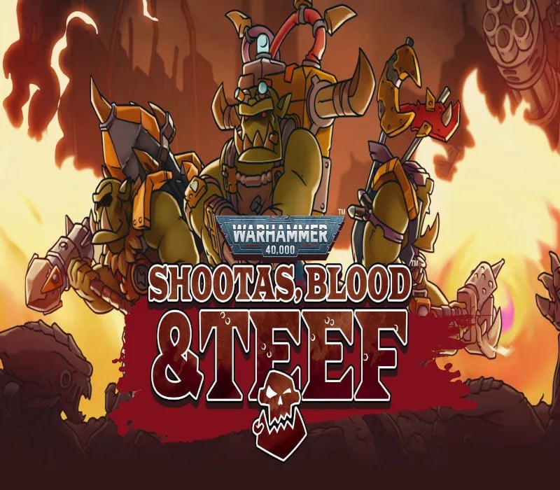 Okładka gry Warhammer 40,000: Shootas, Blood & Teef STEAM KLUCZ