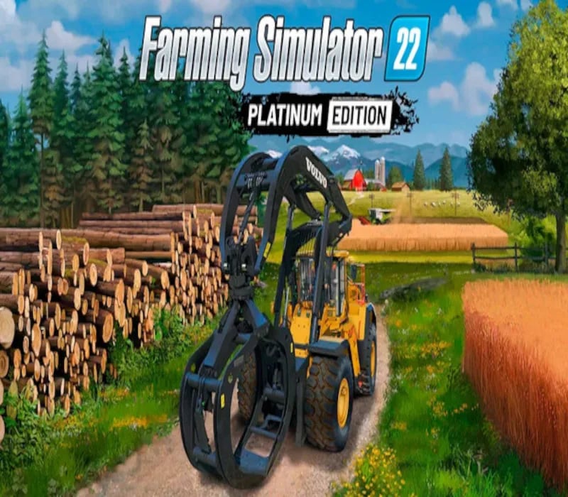 Okładka gry FARMING SIMULATOR 22 PLATINUM EDITION Steam