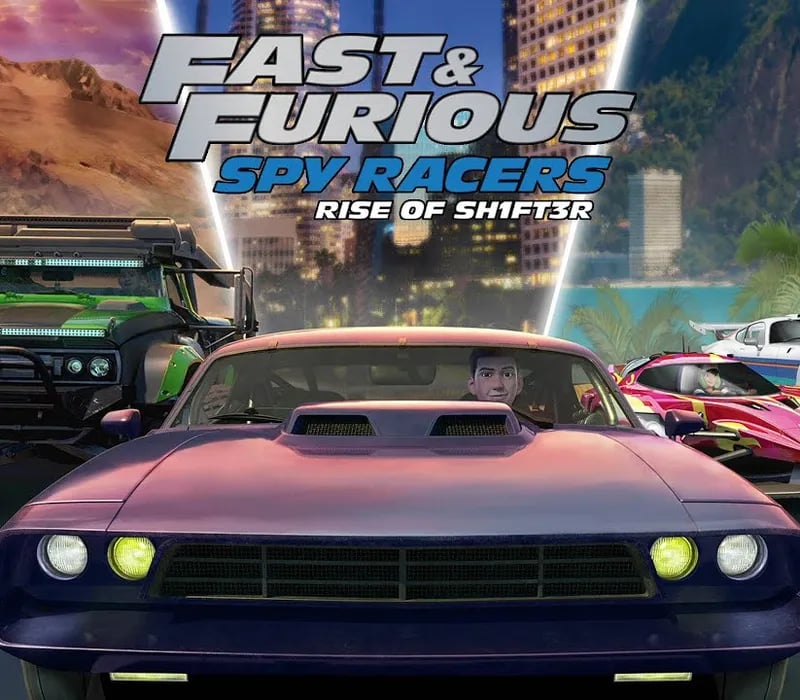 Okładka gry FAST & FURIOUS SPY RACERS RISE OF SH1FT3R Steam