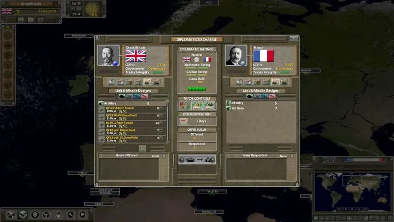 Okładka gry SUPREME RULER THE GREAT WAR Steam