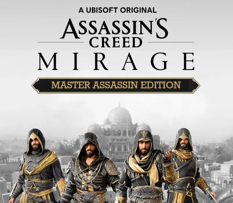 Okładka gry ASSASSIN'S CREED MIRAGE MASTER ASSASSIN EDITION Xbox One & Series X/S