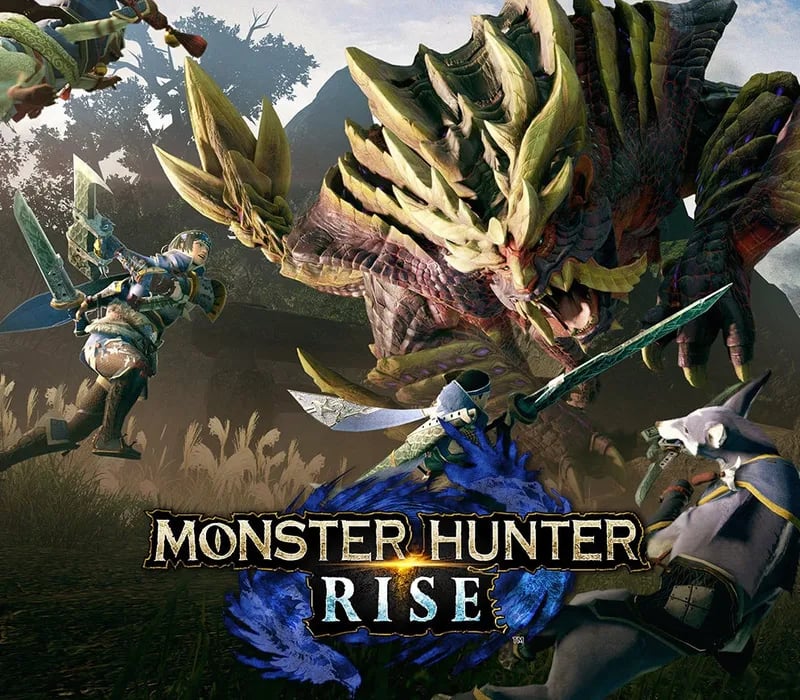 Okładka gry MONSTER HUNTER RISE STEAM KLUCZ