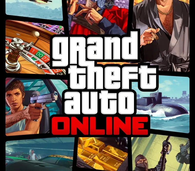Okładka gry GRAND THEFT AUTO ONLINE Xbox Series X/S