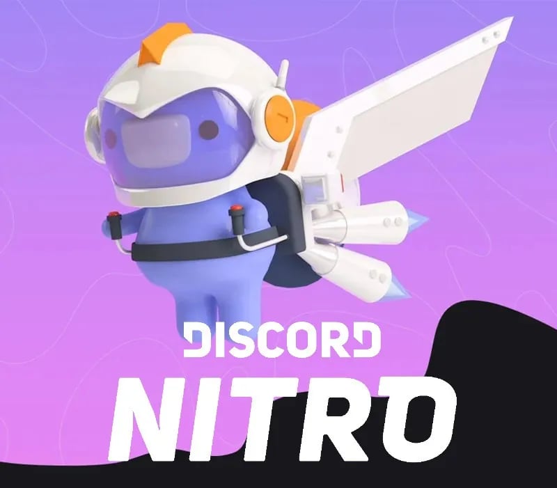 Okładka gry DISCORD NITRO + 2 BOOST 3 MIESIĄCE