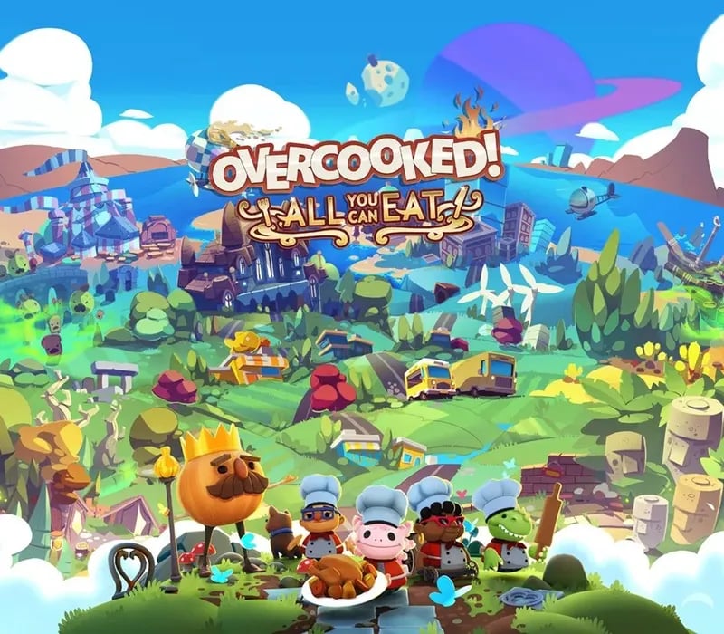 Okładka gry Overcooked! All You Can Eat Xbox One & Series X/S