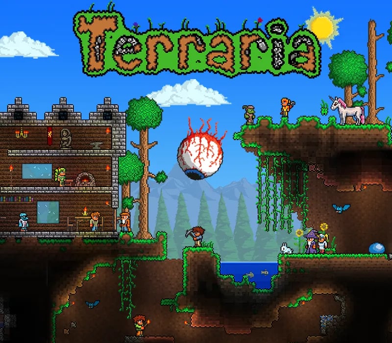 Okładka gry TERRARIA Steam KLUCZ