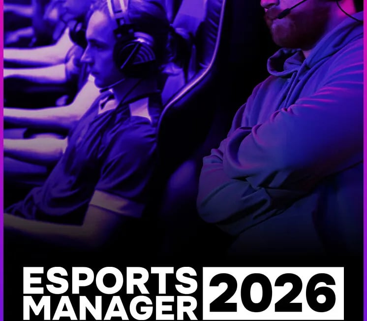 Okładka gry ESPORTS MANAGER 2026 STEAM KLUCZ KOD