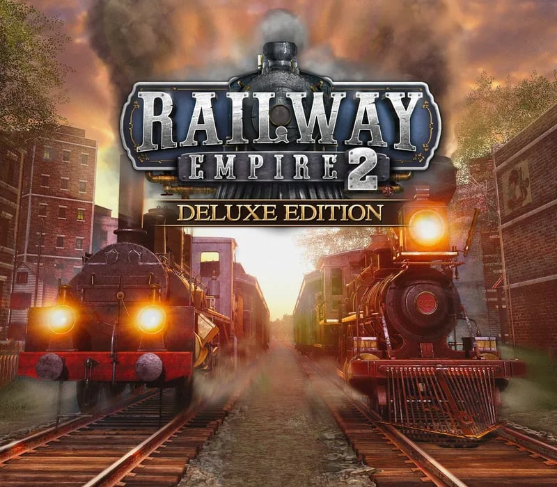 Okładka gry Railway Empire 2 Deluxe Edition STEAM KLUCZ