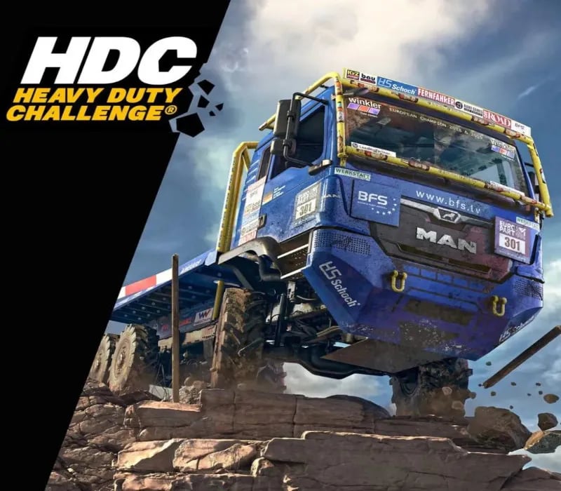 Okładka gry OFFROAD TRUCK SIMULATOR HEAVY DUTY CHALLENGE Xbox Series X/S