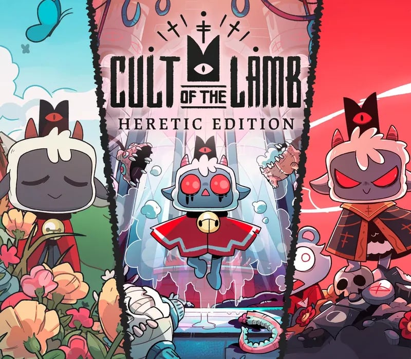 Okładka gry CULT OF THE LAMB HERETIC EDITION Xbox One & Series X/S