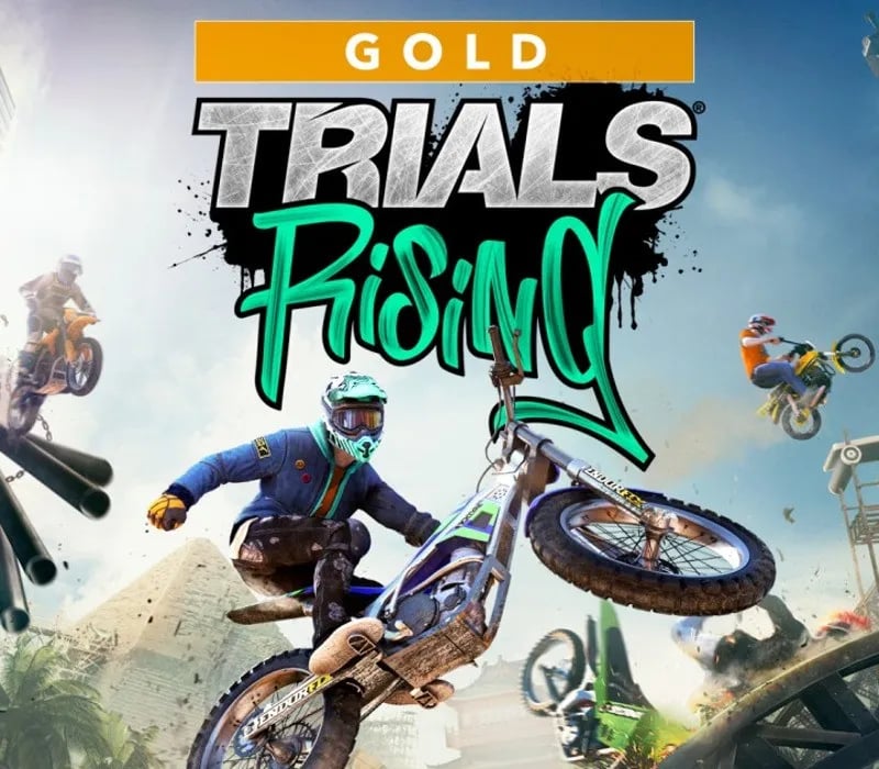 Okładka gry TRIALS RISING GOLD EDITION Xbox One & Series X/S