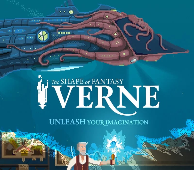 Okładka gry Verne: The Shape of Fantasy STEAM KLUCZ