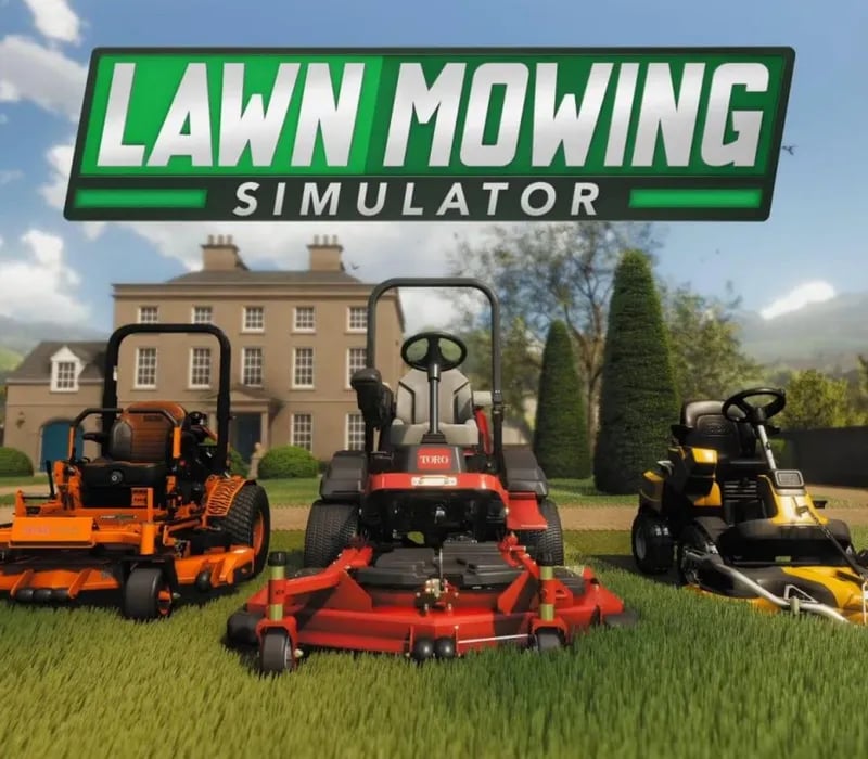 Okładka gry Lawn Mowing Simulator STEAM KLUCZ