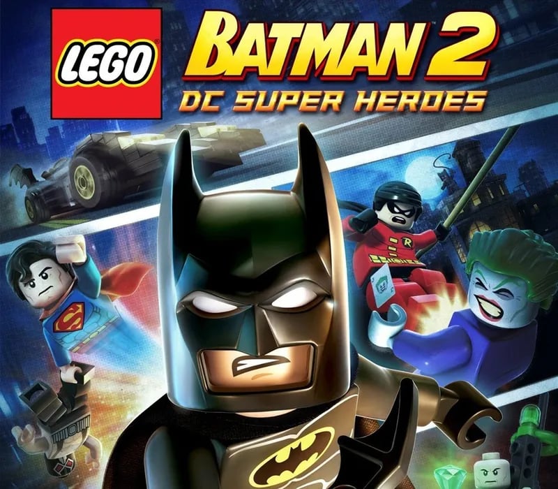 Okładka gry LEGO Batman 2: DC Super Heroes STEAM KLUCZ