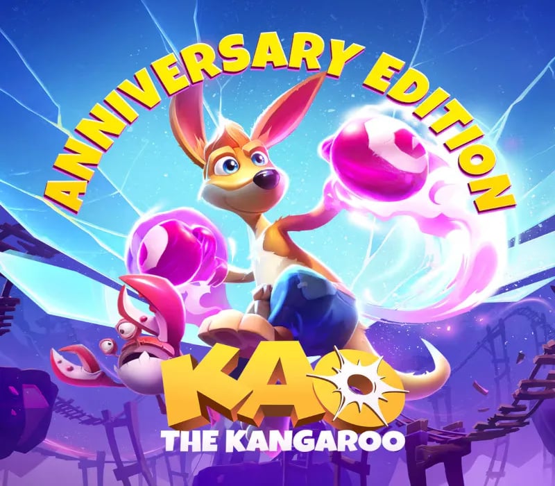 Okładka gry KANGUREK KAO KAO THE KANGAROO ANNIVERSARY EDITION Steam