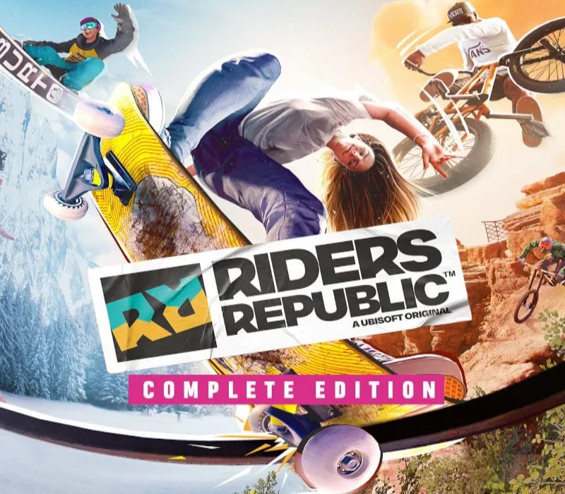 Okładka gry RIDERS REPUBLIC COMPLETE EDITION Xbox One & Series X/S