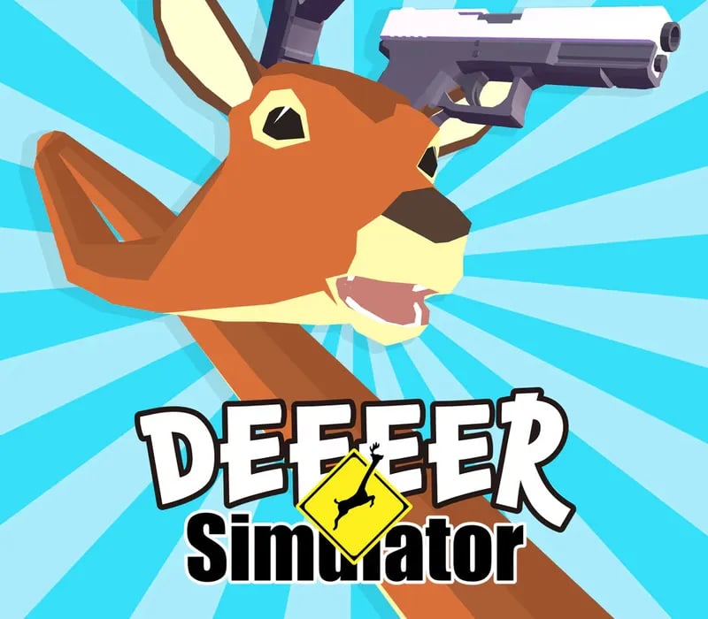 Okładka gry DEEEER Simulator: Your Average Everyday Deer Game Xbox One & Series X/S