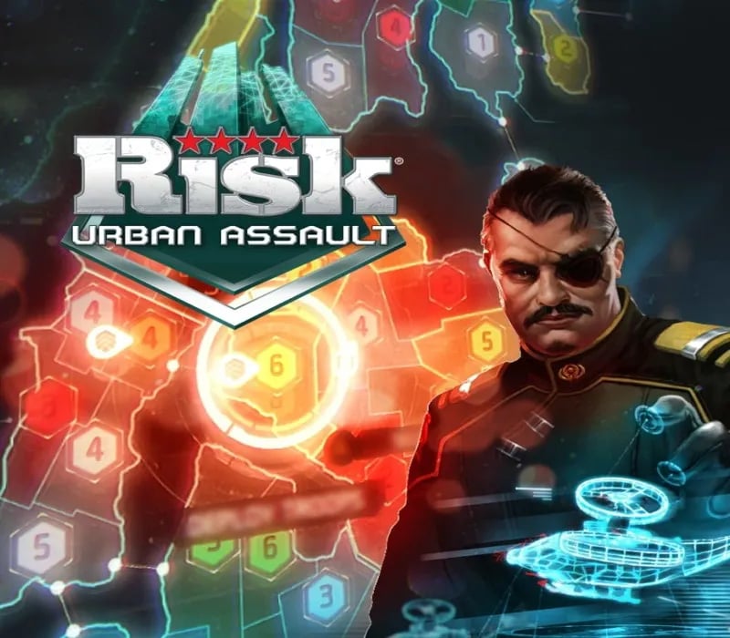 Okładka gry RISK: URBAN ASSAULT Xbox One & Series X/S