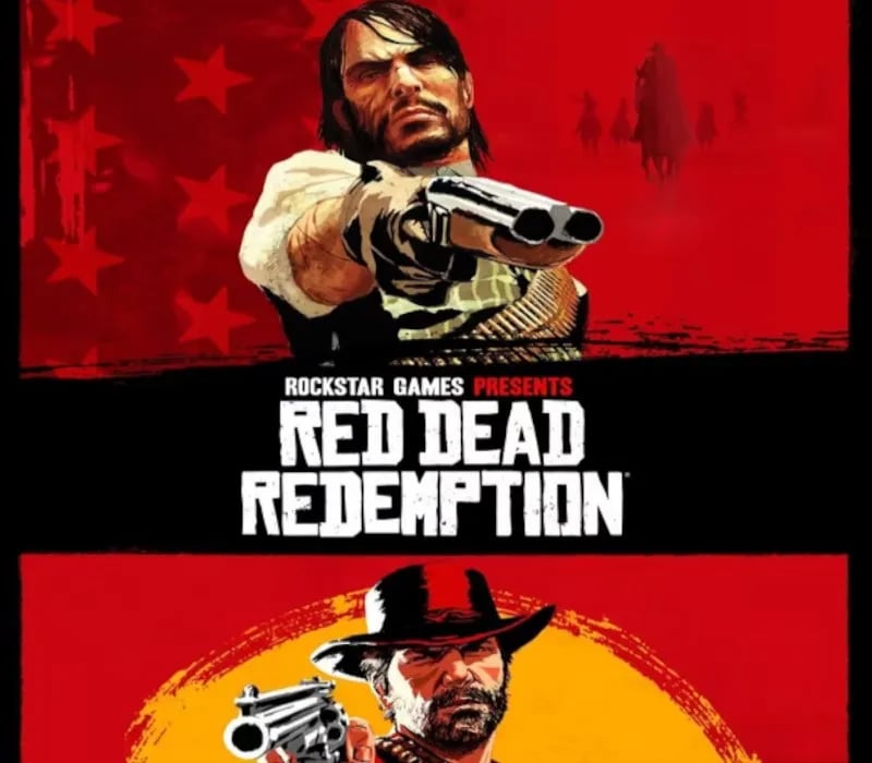 Okładka gry RED DEAD REDEMPTION & RED DEAD REDEMPTION 2 BUNDLE Xbox One & Series X/S