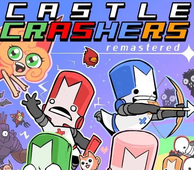 Okładka gry CASTLE CRASHERS REMASTERED Xbox One & Series X/S