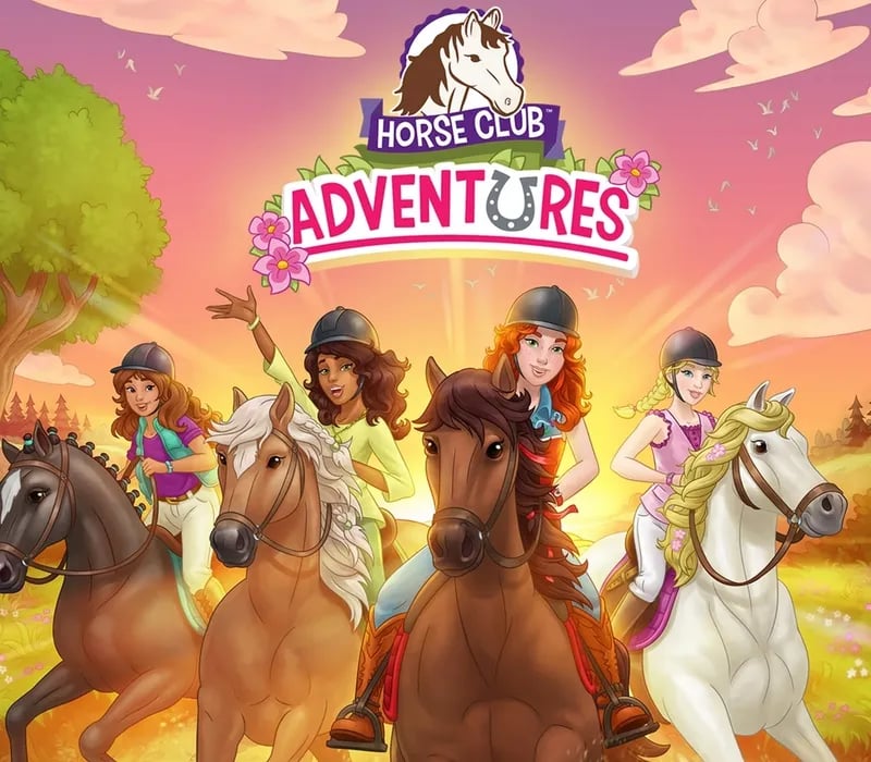 Okładka gry HORSE CLUB ADVENTURES Xbox One & Series X/S
