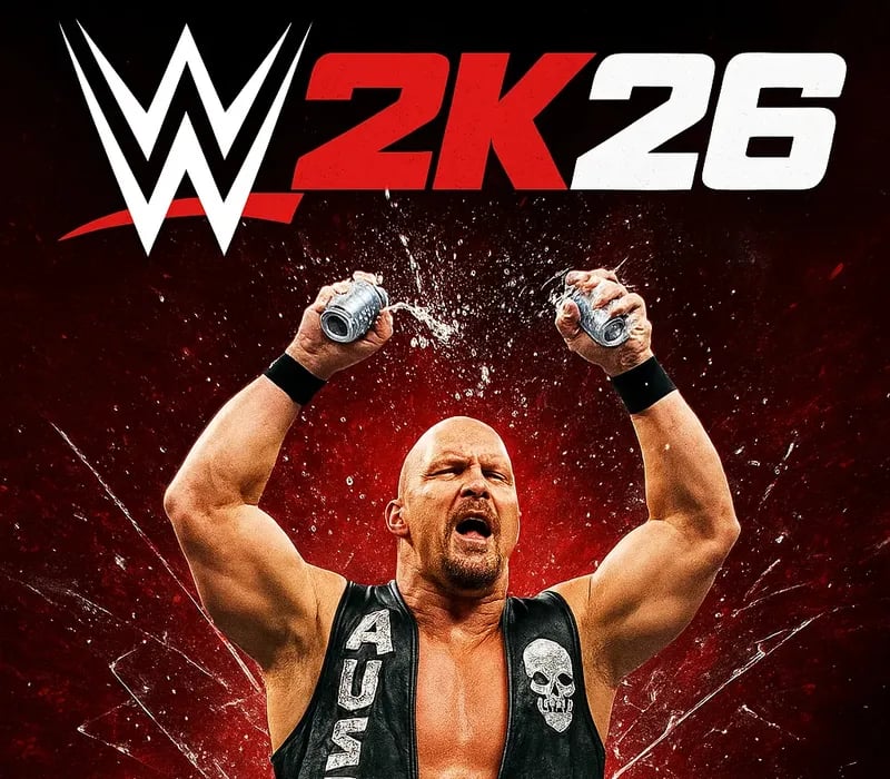 Okładka gry WWE 2K26 Xbox Series X/S KOD KLUCZ Xbox One & Series X/S